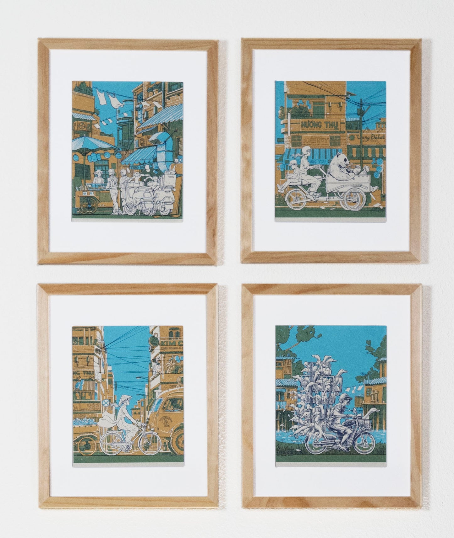 Vietnam on Wheels - 8 x 10 Print Set