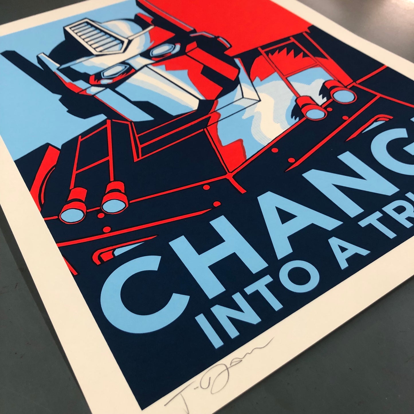 Change Into a Truck