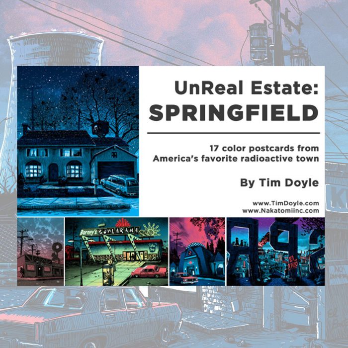 Springfield Postcard Set