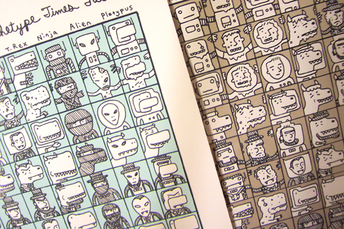 Creebobby Comics Archetype Times Table print now available!