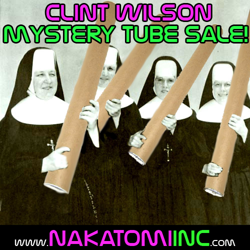 Clint Wilson Mystery Tube Sale PLUS- Transformers prints in each tube!