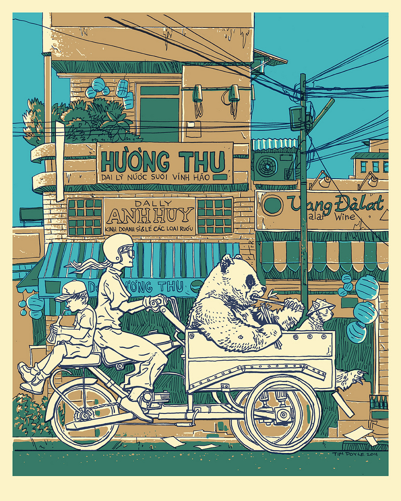 Vietnam on Wheels- TEAM PANDA! by Doyle