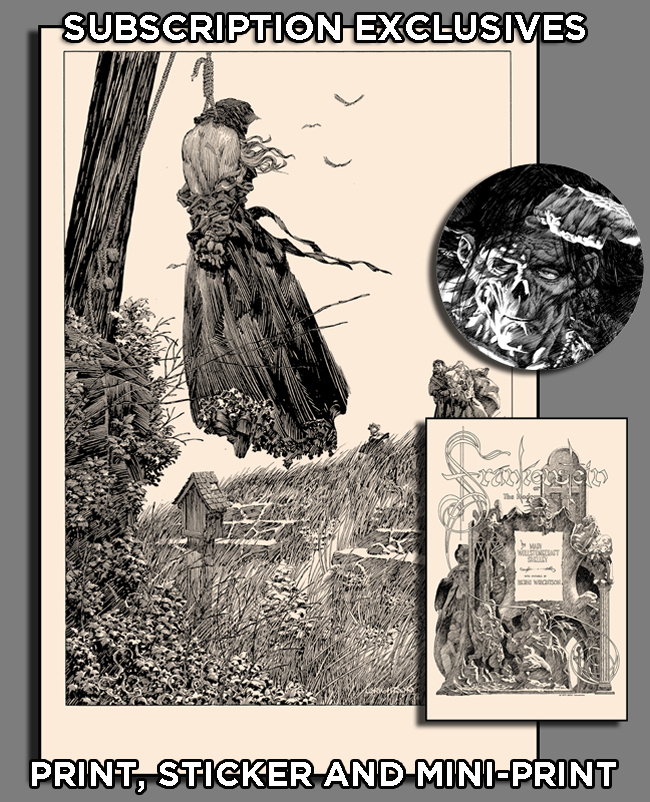 Bernie Wrightson PRINT SUBSCRIPTIONS onsale- Tuesday 5/14