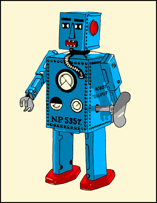 ROBOTS- print set by Zane Thomas!